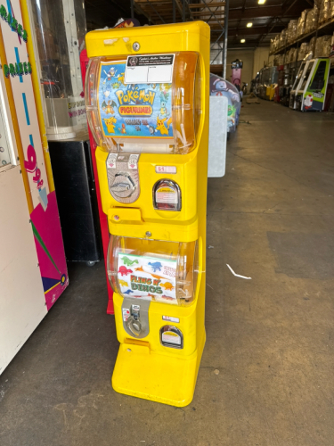 POKEMON DUAL BIN TOMY CAPSULE VENDING MACHINE