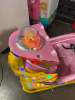 KIDDIE RIDER SPT YELLOW/PINK ROCKET SHIP LOOK - 6
