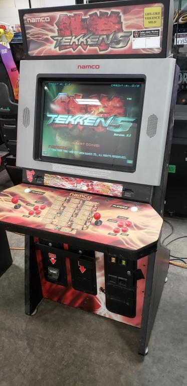 tekken 5 arcade machine