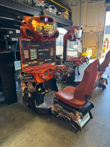 SUPER CARS FAST & FURIOUS DELUXE 42" RACING ARCADE GAME #2