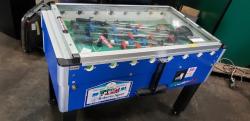 FOOSBALL TABLE UNDER GLASS BELITA COIN OP