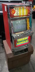 ANTIQUE IGT DRAW POKER GAMING MACHINE