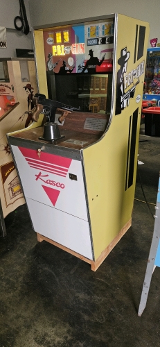 【幻の】キャスコ　FBI shoot out GUN 1970レトロゲーム機 Kasco F.B.I. FBI Shoot Out Gun game coin operated mechanical