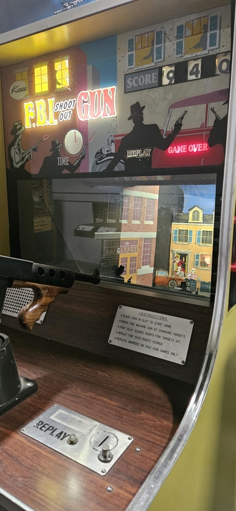 【お宝】キャスコ　FBI shoot out GUN 1970レトロゲーム機 お宝】キャスコ FBI shoot out GUN 1970レトロゲーム機 【公式通販】