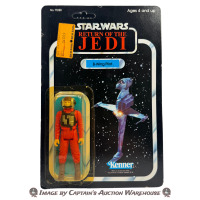 STAR WARS:RETURN OF THE JEDI B-WING PILOT KENNER 1983 ACTION FIGURE