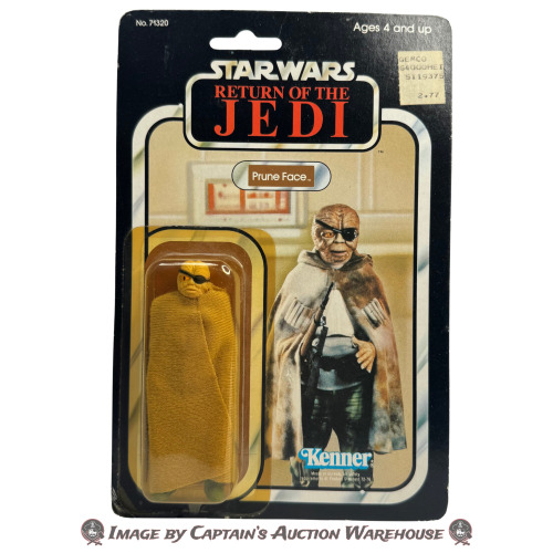 STAR WARS:RETURN OF THE JEDI PRUNE FACE KENNER 1983 ACTION FIGURE