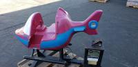 KIDDIE RIDE PINK/ BLUE HELICOPTER RIDER - 2