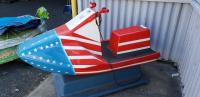 KIDDIE RIDE PATRIOT STARS & STRIPES JET SKI