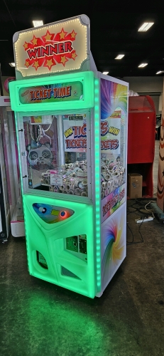 TICKET TIME TICKET RFID ROLL TICKET REDEMPTION CRANE MACHINE