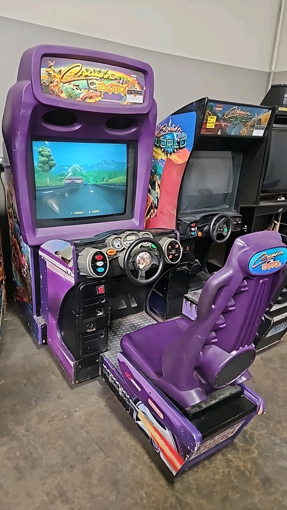 CRUIS'N EXOTICA DX 38 CRT DRIVER ARCADE GAME MIDWAY #2