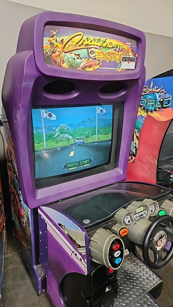 Crystia CRT Rα CRUIS'N EXOTICA DX 38 CRT DRIVER ARCADE GAME MIDWAY #2