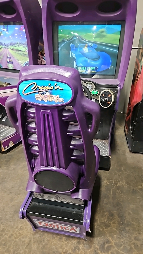 Crystia CRT Rα CRUIS'N EXOTICA DX 38 CRT DRIVER ARCADE GAME MIDWAY #2