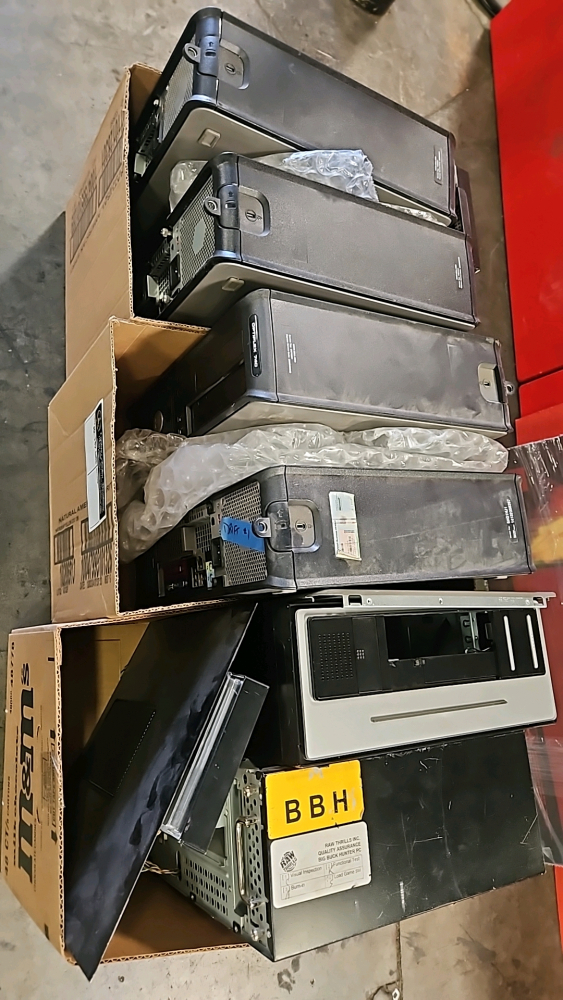 3 BOX LOT- MISC ARCADE GAME COMPUTERS. UNTESTED