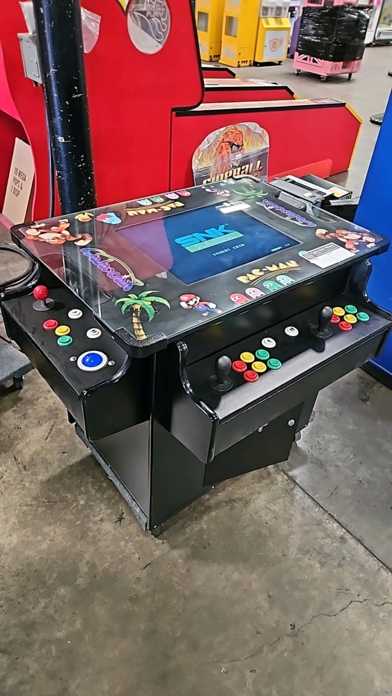 612 in 1 MULTICADE COCKTAIL TABLE ARCADE GAME W/ LCD