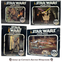 STAR WARS KENNER JIGSAW PUZZLE LOT 1977