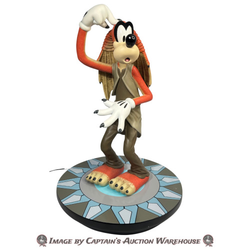 DISNEY STAR WARS WEEKEND 2008: GOOFY AS JAR JAR BINKS STATUE LIMITED EDITION