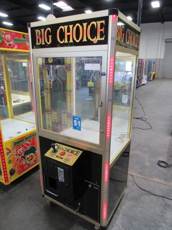 30 BIG CHOICE BETSON PLUSH CRANE MACHINE #1