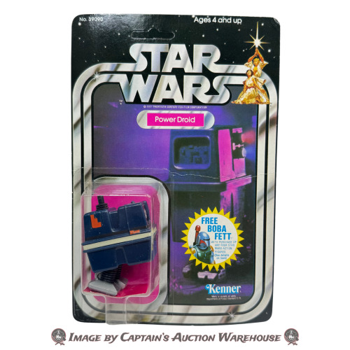 STAR WARS POWER DROID KENNER 1978 20-BACK ACTION FIGURE
