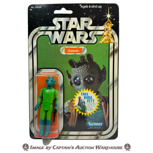 STAR WARS GREEDO KENNER 1977 ACTION FIGURE
