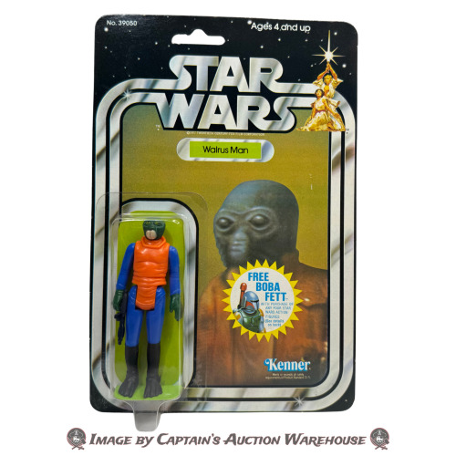 STAR WARS WALRUS MAN KENNER 1977 ACTION FIGURE