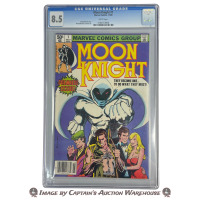 MOON KNIGHT #1 1980 CGC GRADED 8.5 MARVEL COMIC BOOK