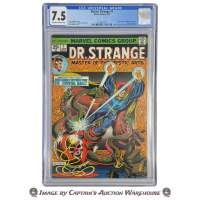 DR. STRANGE #1 1974 CGC GRADED 7.5 MARVEL COMIC BOOK