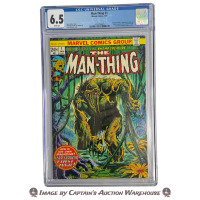THE MAN-THING #1 1974 CGC GRADED 6.5 MARVEL COMIC BOOK