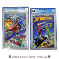 THE AMAZING SPIDER-MAN CGC GRADED MARVEL COMIC BOOK LOT
