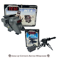STAR WARS:RETURN OF THE JEDI TRI-POD LASER CANNON & INT-4 KENNER 1983