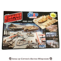 STAR WARS: EMPIRE STRIKES BACK-REBEL BASE SNAP MPC SEALED MODEL KIT 1981