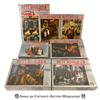 STAR WARS:RETURN OF THE JEDI PUZZLES CRAFT MASTER LOT 1983