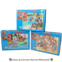 STAR WARS:WICKET AND FRIENDS CRAFT MASTER PUZZLE LOT 1984