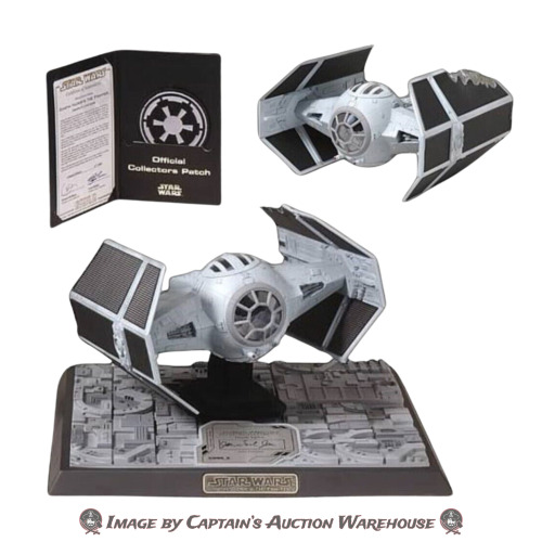 CODE 3 STAR WARS DARTH VADER TIE FIGHTER STATUE