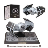 CODE 3 STAR WARS DARTH VADER TIE FIGHTER STATUE