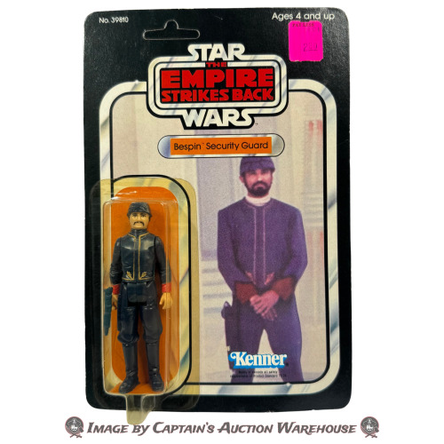 STAR WARS:THE EMPIRE STRIKES BACK BESPIN SECURITY GUARD KENNER 1980 ACTION FIGURE