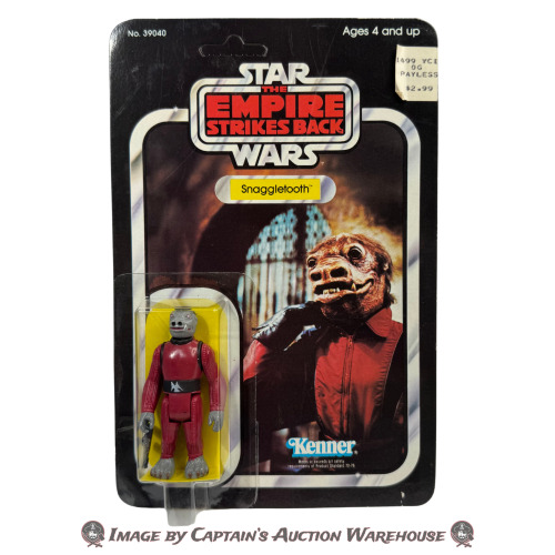 STAR WARS:THE EMPIRE STRIKES BACK SNAGGLETOOTH KENNER 1980 ACTION FIGURE