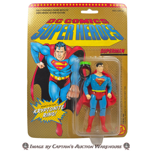 TOY BIZ DC COMICS SUPER HEROES: SUPERMAN 1989