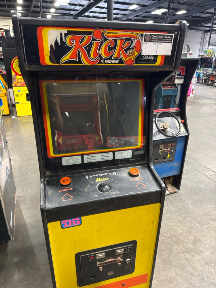 KICK CLASSIC ARCADE GAME BALLY MIDWAY PROJECT