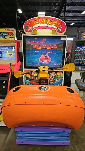 RAPID RIVER DELUXE 50 SIT DOWN MOTION ARCADE GAME NAMCO 1997
