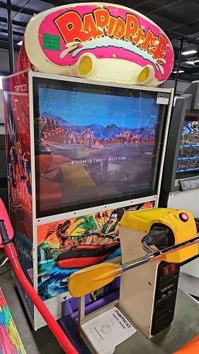 RAPID RIVER DELUXE 50 SIT DOWN MOTION ARCADE GAME NAMCO 1997