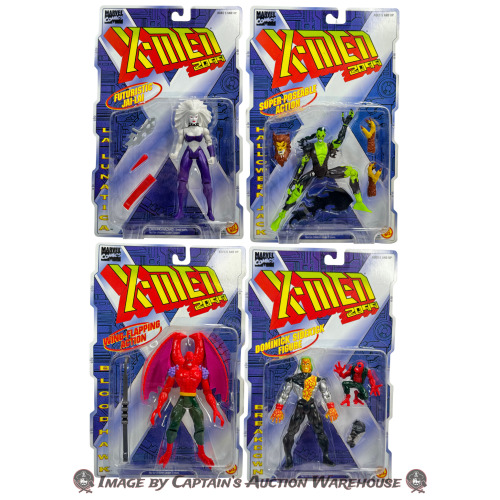 TOY BIZ MARVEL COMICS: X-MEN 2099 ACTION FIGURE LOT 1995