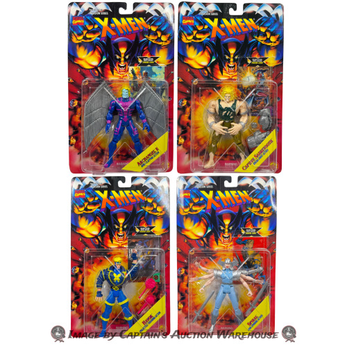 X-MEN MARVEL ACTION FIGURE LOT TOY BIZ MARVEL COMICS: X-MEN ACTION FIGURE LOT 1995
