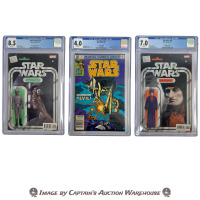 STAR WARS CGC-GRADED MARVEL COMIC LOT