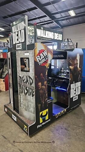 THE WALKING DEAD DELUXE ENVIRONMENTAL ARCADE GAME RAW THRILLS