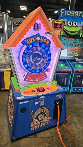 CRAZY CUCKOO CLOCK TICKET REDEMPTION GAME by SEGA