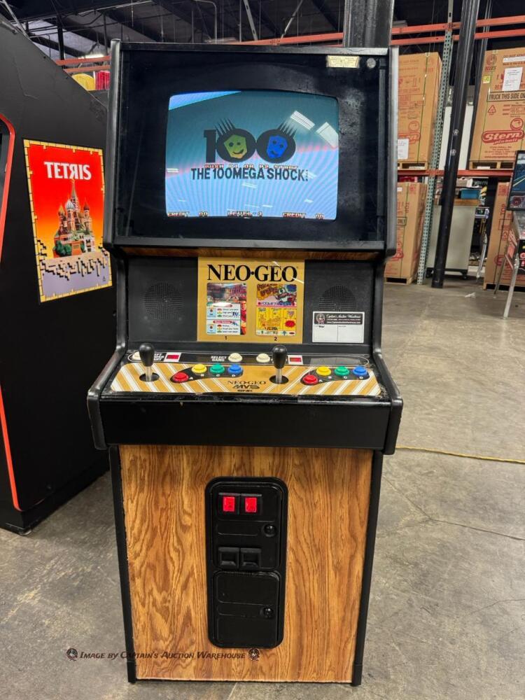 NEO GEO GOLD MINI CABARET 19 2 SLOT CABINET SNK RARE CONDITION