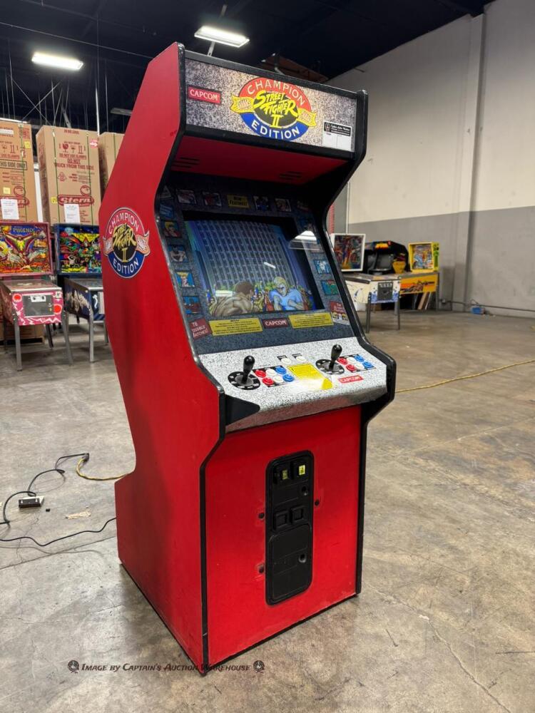 STREET FIGHTER II HYPER FIGHTING UPRIGHT ARCADE GAME CAPCOM