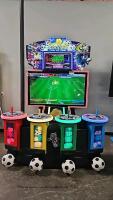 WORLD SOCCER DELUXE 4 PLAYER ARCADE GAME by UNIS
