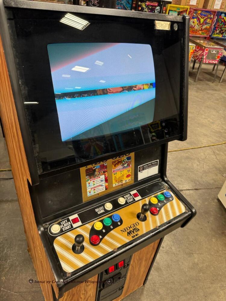 NEO GEO GOLD MINI CABARET 19 2 SLOT CABINET SNK RARE CONDITION