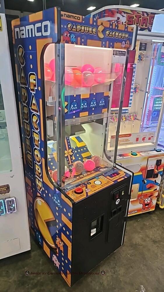 CAPSULE FACTORY 4 CAPSULE PRIZE REDEMPTION ARCADE GAME